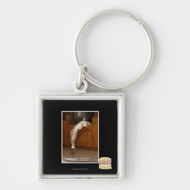 Chaveiro Ponteiro 3 invisível (Frente)