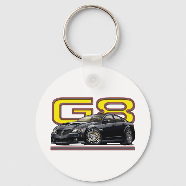 Chaveiro Pontiac_G8_preto (Frente)