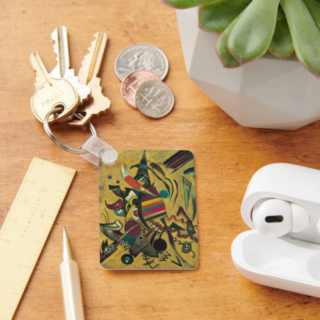 Chaveiro Pontos de Wassily Kandinsky, expressionismo veneno (Mesa)