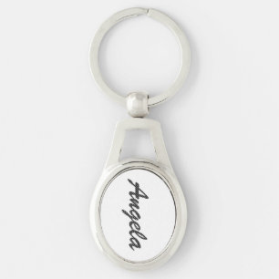 Chaveiro Pontos Pretos e Brancos Personalizados