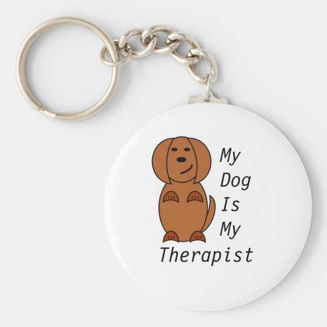 Chaveiro Pooch Therapy Keyring (Frente)