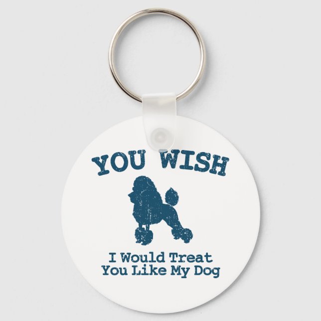 Chaveiro Poodle (Frente)