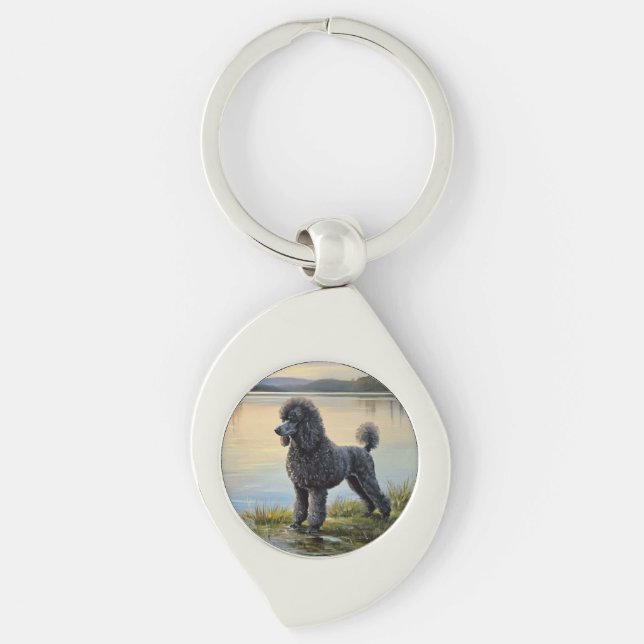 Chaveiro Poodle (Frente)