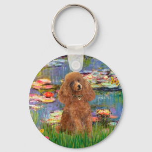 Chaveiro Poodle (Damasco 10) - Lírios 2