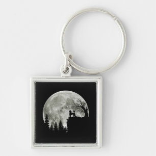 Chaveiro Poodle Na Montanha Halloween Gift Para Poodle Love