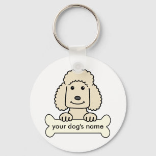 Chaveiro Poodle Personalizado