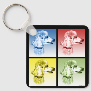 Chaveiro Poodle Pop Art