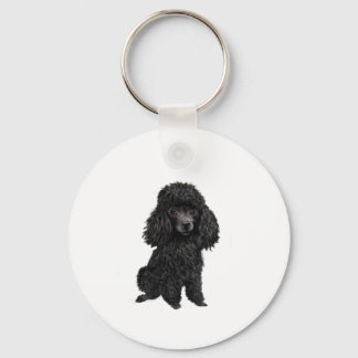 Chaveiro Poodle Preto ( nº 3)
