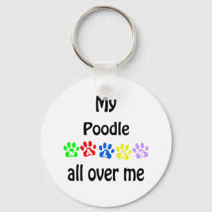 Chaveiro Poodle Walks Design