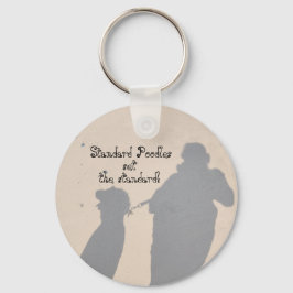Chaveiro Poodles Padrão Definem os Padrões 