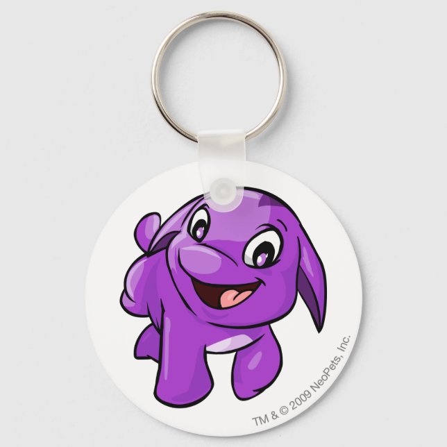 Chaveiro Poogle Purple (Frente)