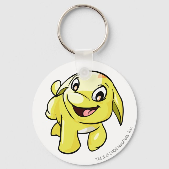 Chaveiro Poogle Yellow (Frente)