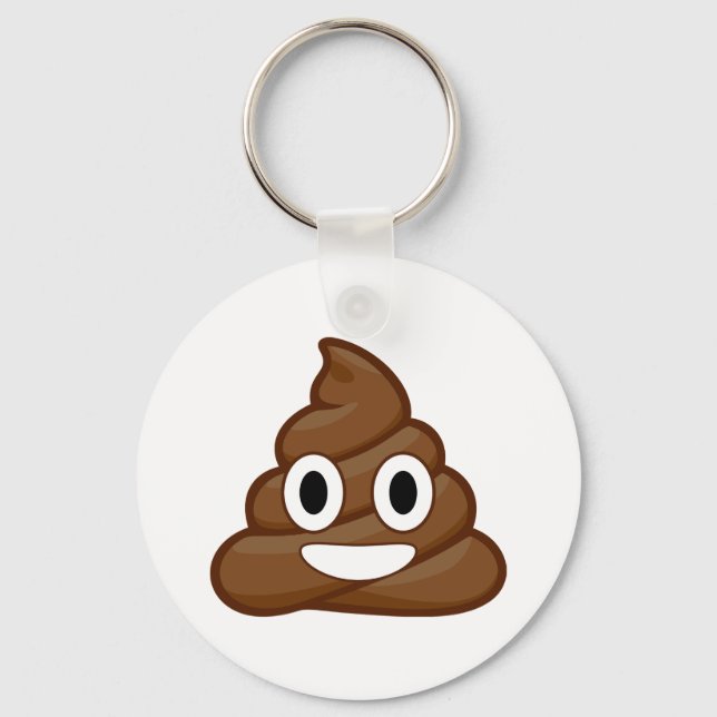Chaveiro poop emoji (Frente)