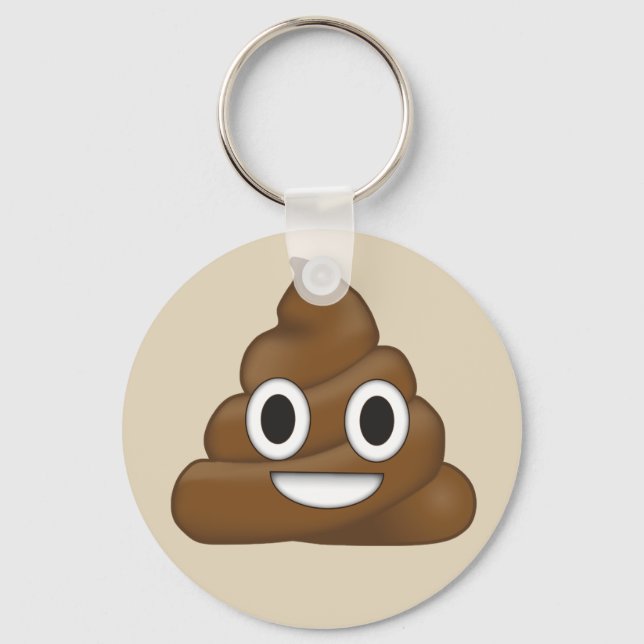 Chaveiro Poop Emoji (Frente)