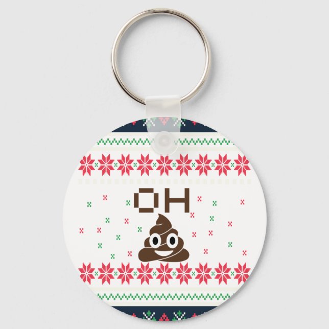 Chaveiro Poop emoji (Frente)