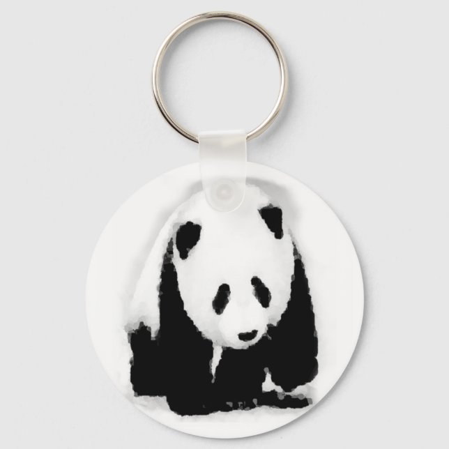 Chaveiro Pop Art Baby Panda (Frente)