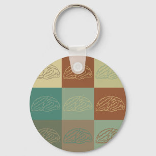 Chaveiro Pop art da neurologia