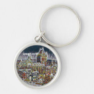 CHAVEIRO POP DE VIAGEM ARTE QUEBEC CITY