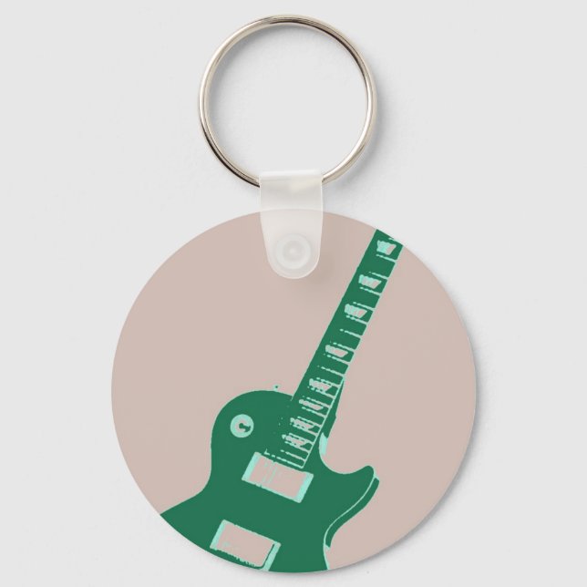 Chaveiro Pop de Violão Elétrico (Frente)