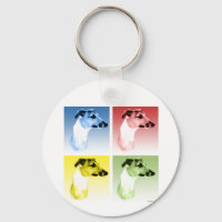 Popart de Greyhound Italiano
