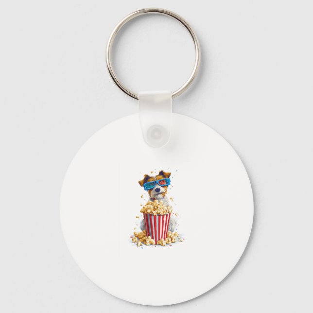 Chaveiro Popcorn Pup � Filme Noturno (Frente)