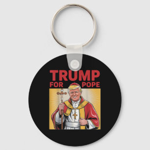 Chaveiro Pope Trump Engraçado Presidente Trump Quer Ser O N