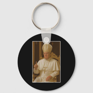 Chaveiro Popo Trump Vaticano Church Papa Trump Engraçado Ch