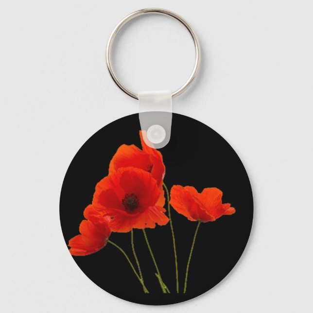 Chaveiro "Poppies" (Frente)
