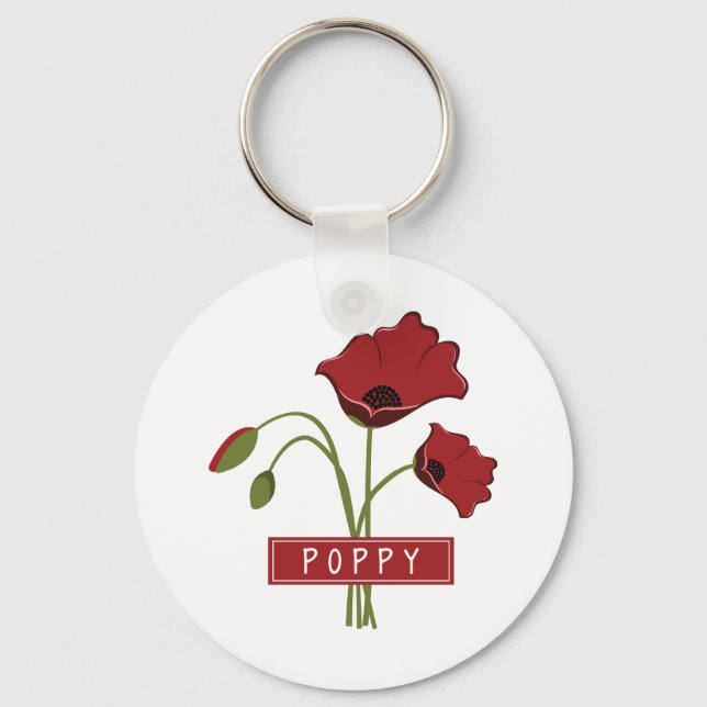 Chaveiro Poppy (Frente)