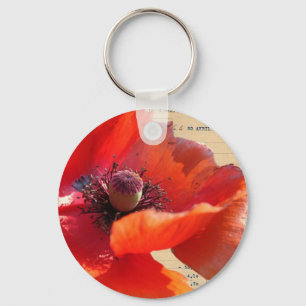 Chaveiro Poppy e Ephemera Digital Art