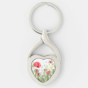 Chaveiro Poppy field Nature floresce flores
