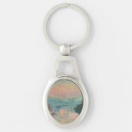 Chaveiro Pôr do sol de Monet no Impressionismo de Arte Fina