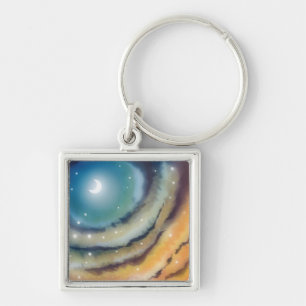 Chaveiro Por do sol Ketchain da lua