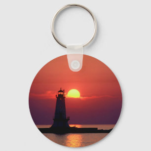 Chaveiro Por do sol no farol