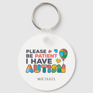 Chaveiro Por Favor, Seja Paciente Eu Tenho Quebra-cabeça D