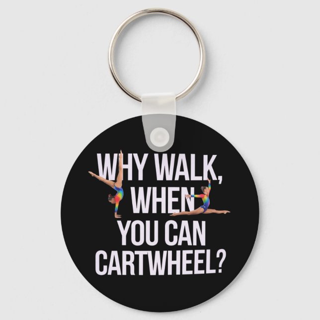 Chaveiro Por Que Caminhar Quando Você Pode Roda De Carro? P (Frente)
