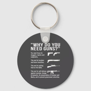 Chaveiro Por Que Você Precisa de Armas