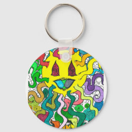 Chaveiro Porcentum Sun - Percentual Designs