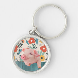 Chaveiro Porco de Bebê Amigável   Bebê-Cujo