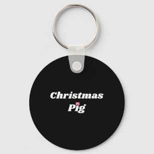 Chaveiro Porco de Natal - Presentes de Porco e Porquinha pa