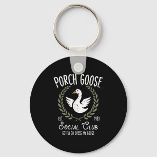 Chaveiro Porco Goose Social Club Funny Bobo Animal Women M