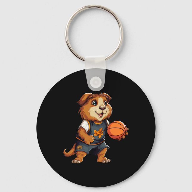 Chaveiro Porcos de basquete (Frente)