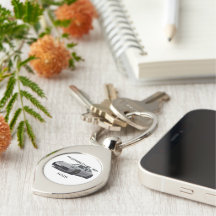 Porsche 911 GTS 2026 Metal Keychain (Personalized)