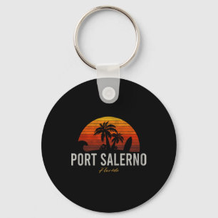Chaveiro Port Salerno Flórida Retro Surfista Vintage Praia