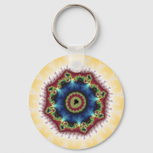 Chaveiro Porta copos - Arte Fractal