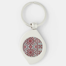 Chaveiro Porta copos vermelha e preta decorativa