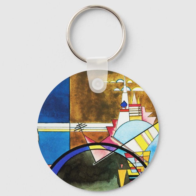 Chaveiro Porta do Excelente Kandinsky da Cadeia-Chave de Ki (Frente)