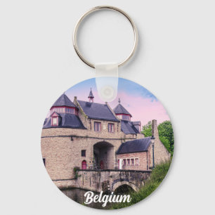Chaveiro Porta histórica da cidade em Bruges