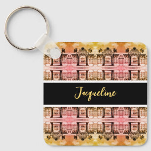 Chaveiro Portão do castelo Belvedere Viena Áustria Vintage