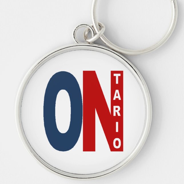 Chaveiro Porte clé rond Premium ONTARIO (Frente)
